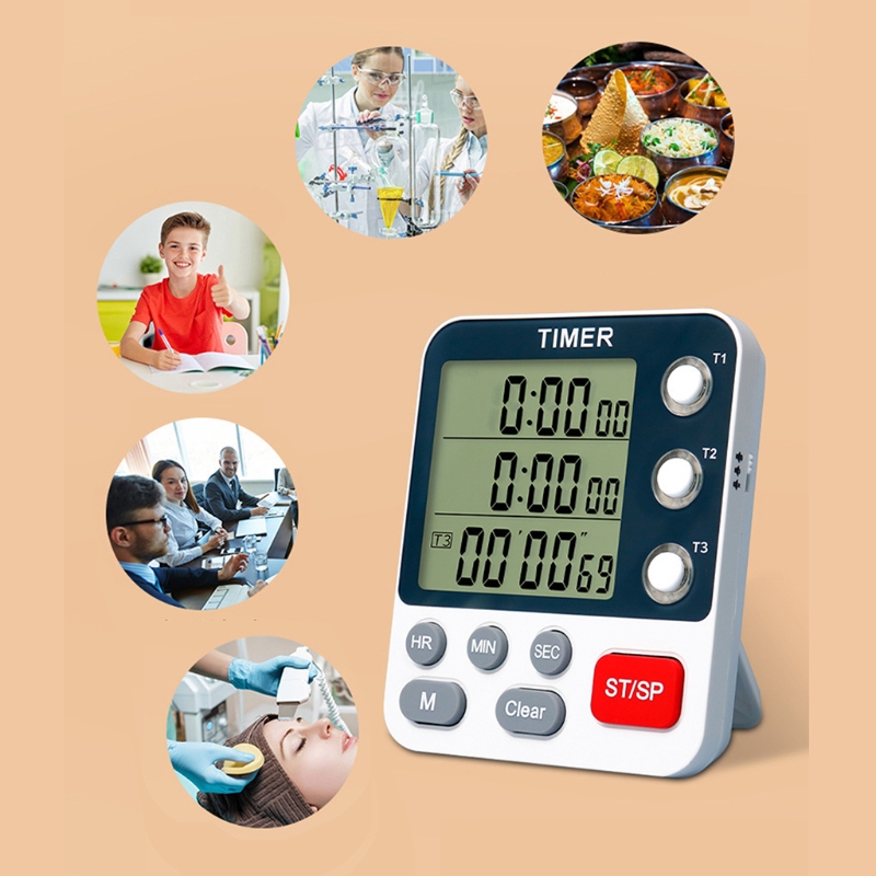 652F Timer Dapur Ganda Digital - Kitchen Gadgets Smart ulasan dan harga