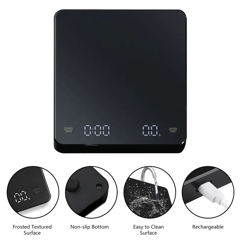 Timbangan Kopi Digital dengan  - Kitchen Timer Digital ulasan dan harga