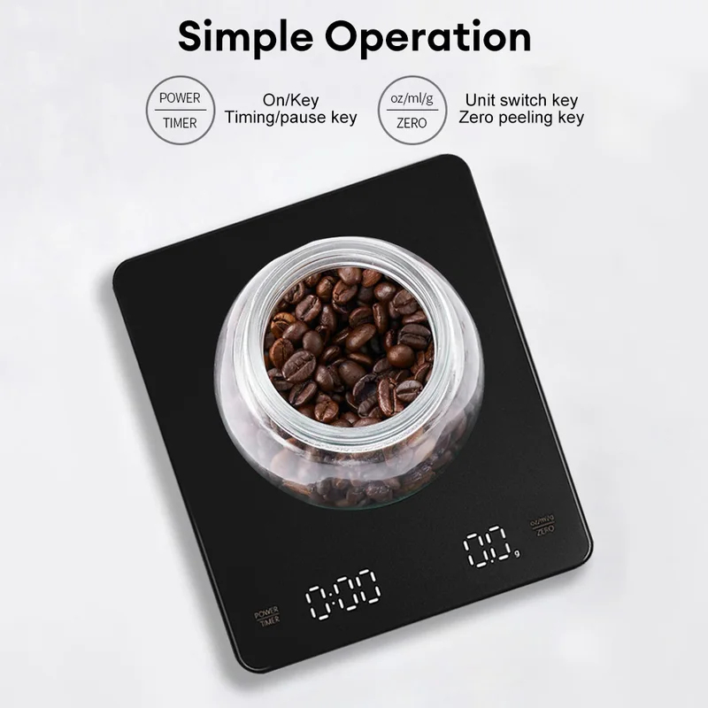 Timbangan Kopi Digital dengan  - Kitchen Timer Digital ulasan dan harga