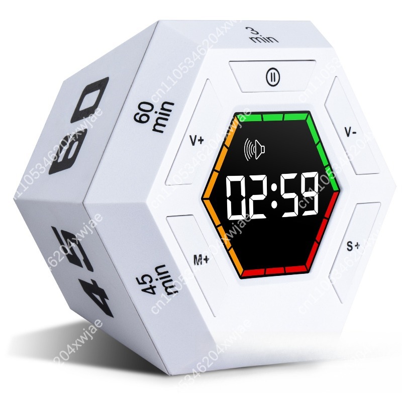 Timer Digital Hexagon Visual F - Kitchen Timer Digital ulasan dan harga