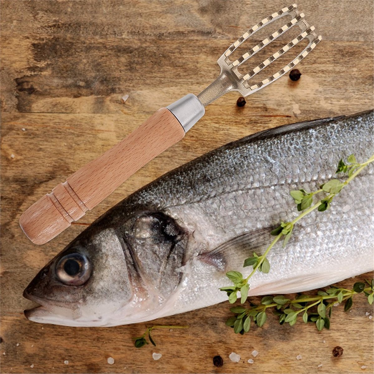 Alat Pengupas Kulit Ikan & Dag - Kitchen Gadgets Save Time ulasan dan harga