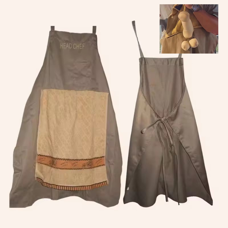 Apron Prank Koki BARU, Prank K - Kitchen Gadgets For Women ulasan dan harga