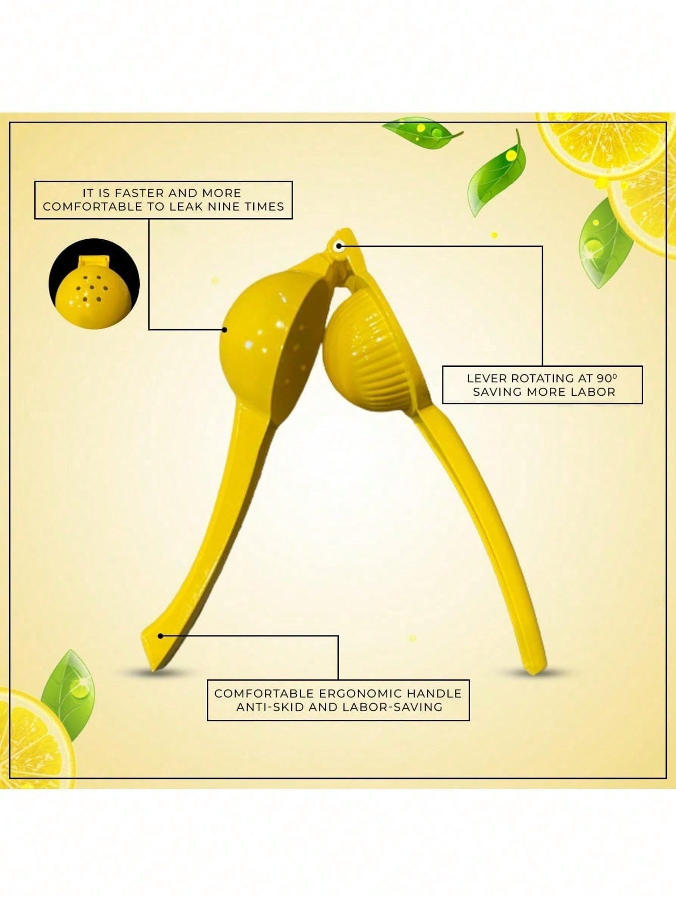 1 Buah Pemeras Lemon Manual Al - Citrus Lemon Squeezer ulasan dan harga